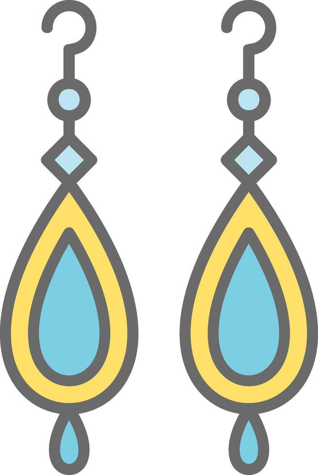 Earrings Vector Icon