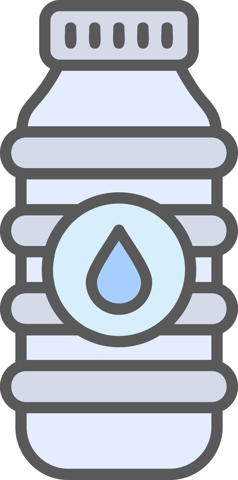 Water Bottle Vector Icon