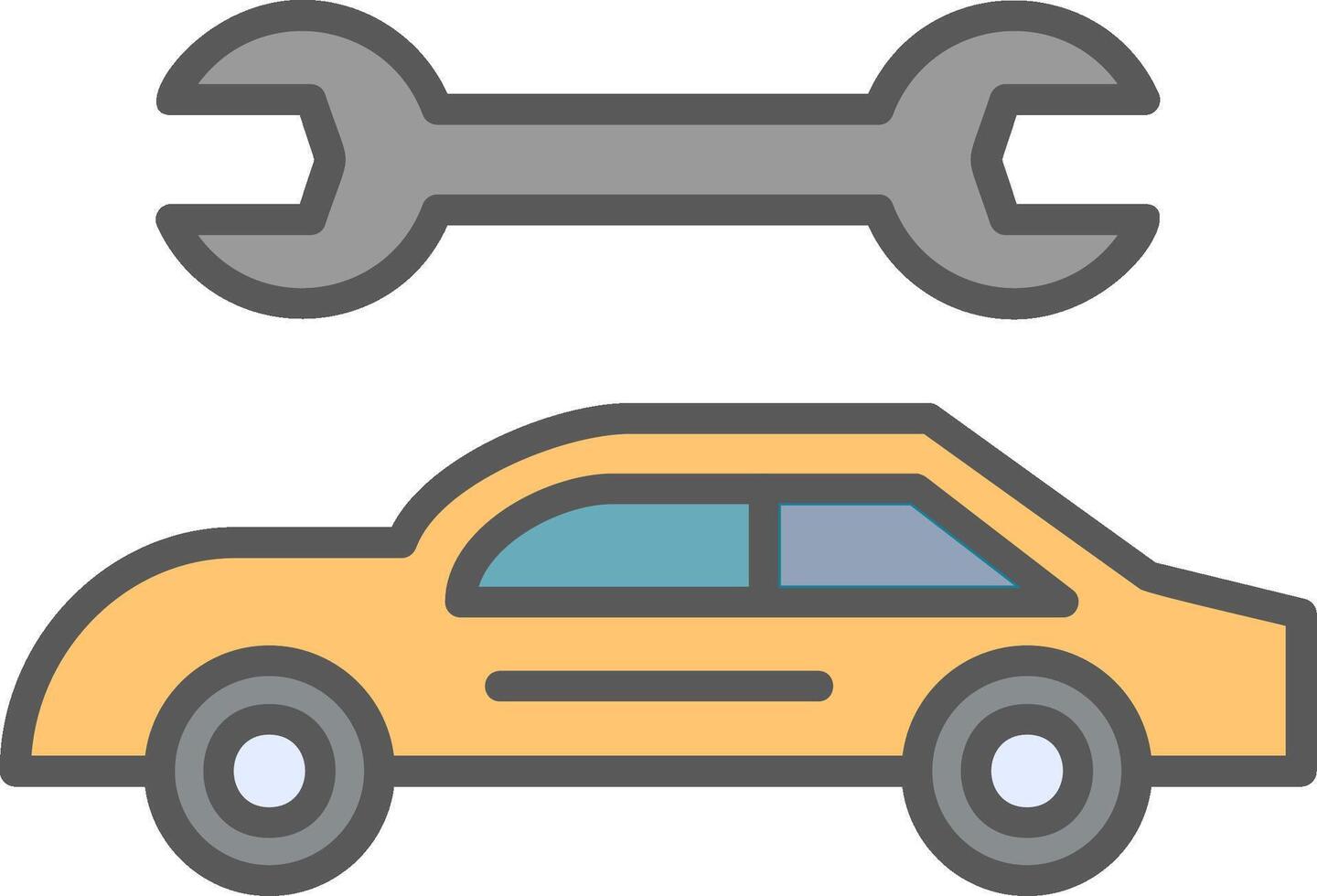 Car Repair Vector Icon