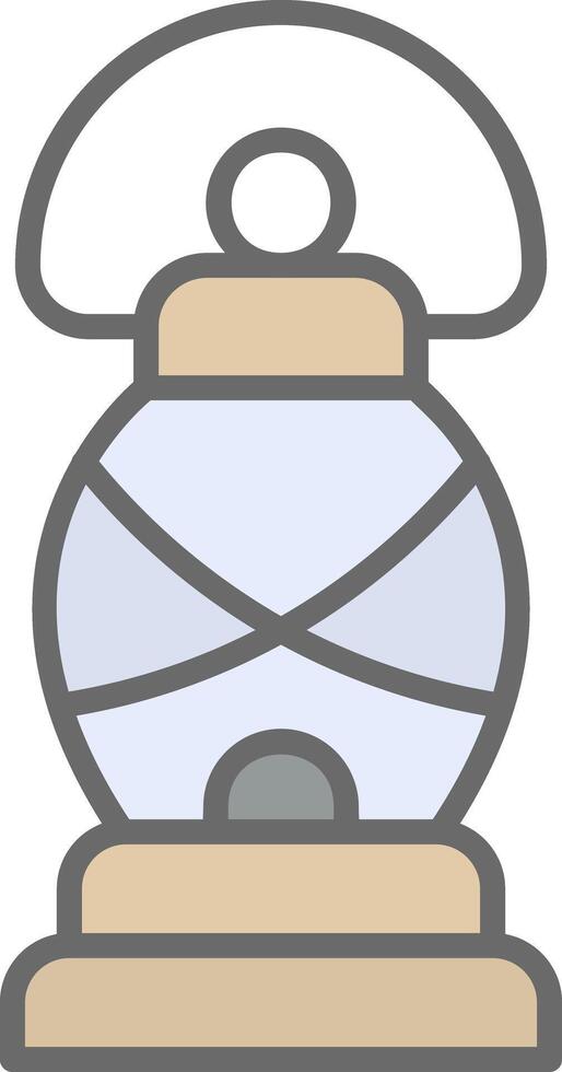 Hand Lantern Vector Icon