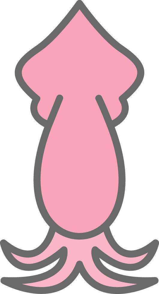 Squid Vector Icon