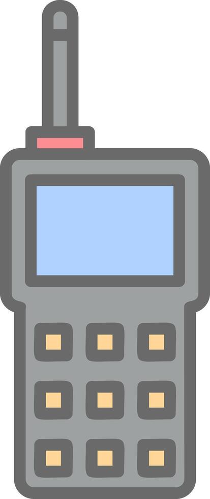 Walkie Talkie Vector Icon