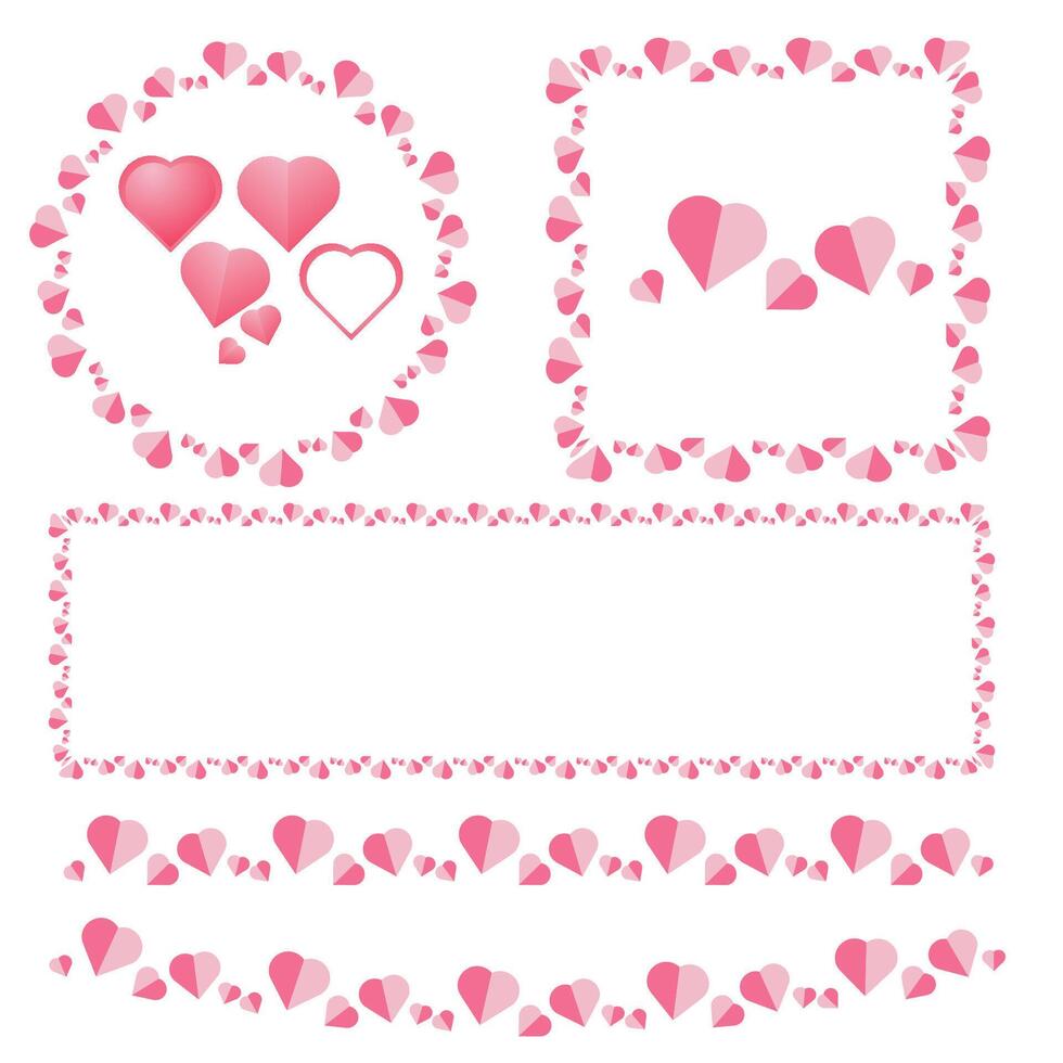 The Love symbol for valentines concept. vector