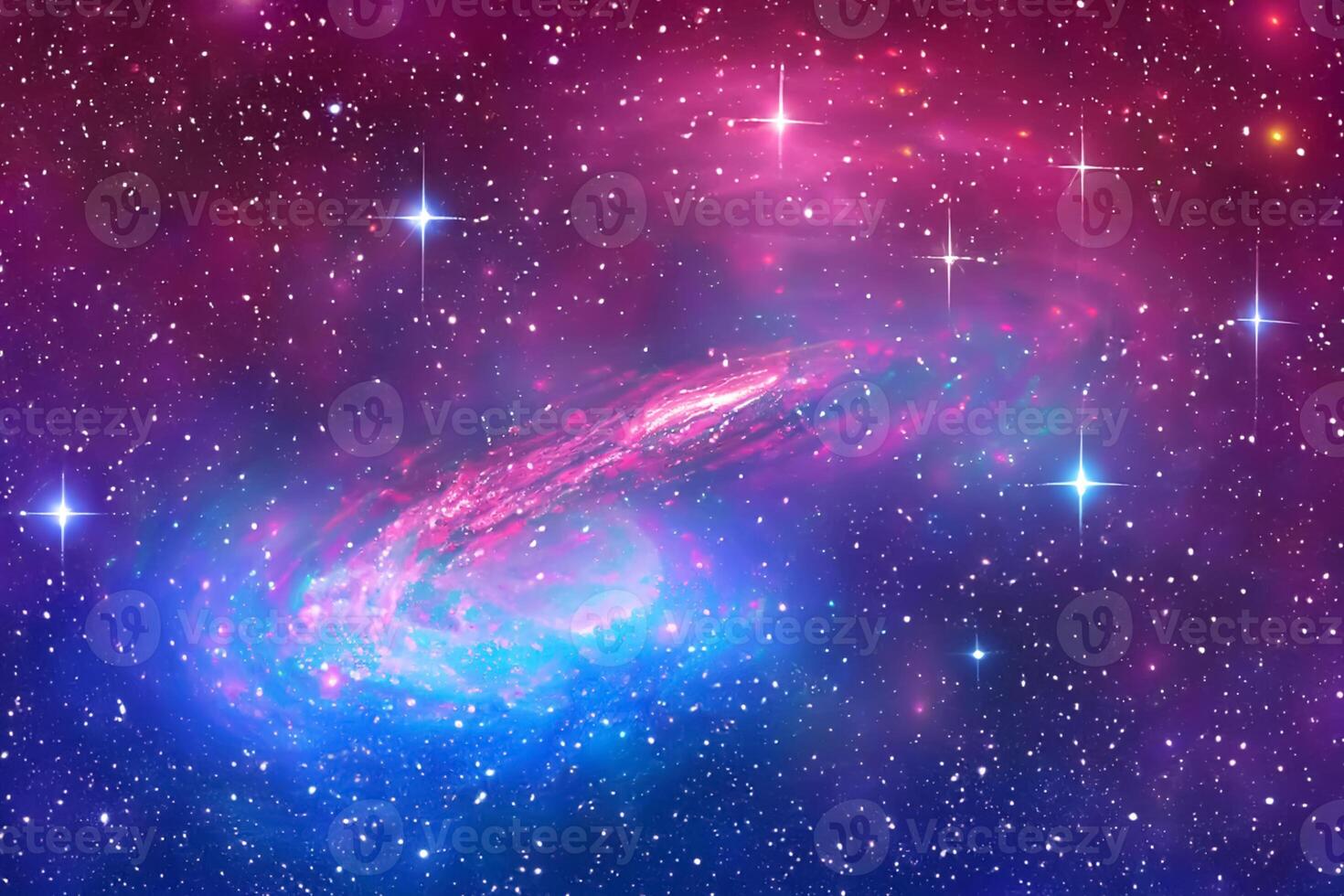 Embarking on a Stellar Journey through the Beautiful Pastel Galaxy, Where Soft Hues and Cosmic Serenity Merge, Unveiling a Celestial Tapestry of Tranquil Beauty and Galactic Splendor photo