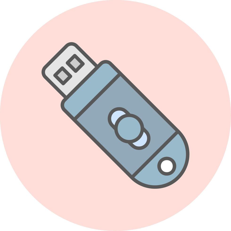 Usb Drive Vector Icon