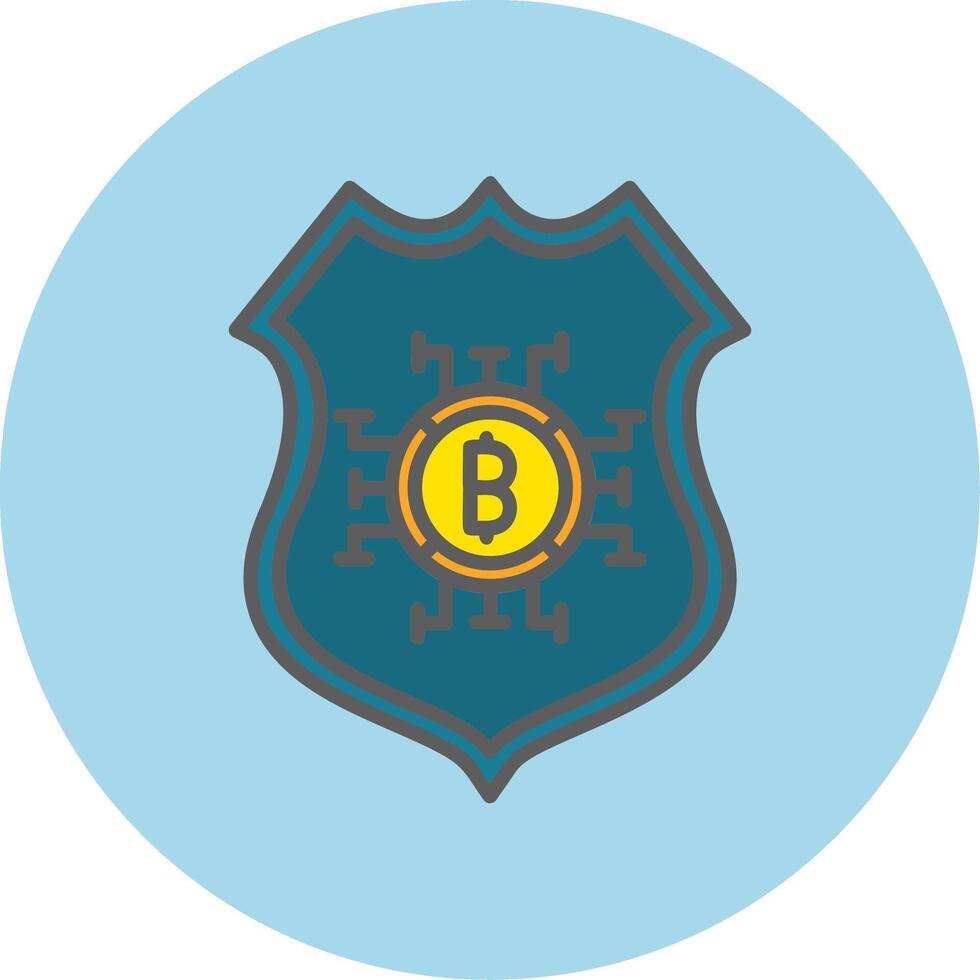 icono de vector de escudo