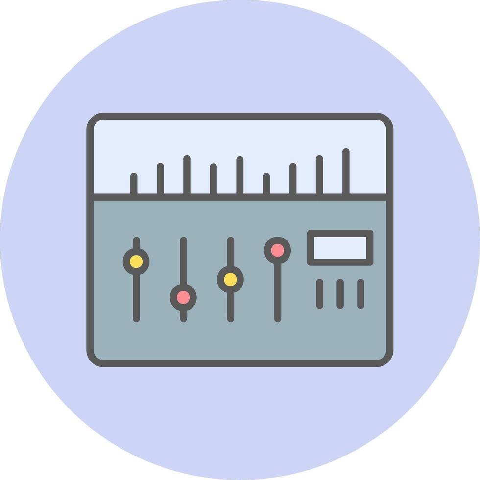 Sound Mixer Vector Icon