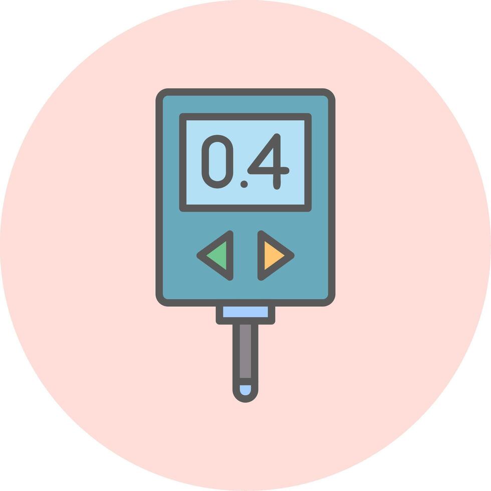Glucometer Vector Icon