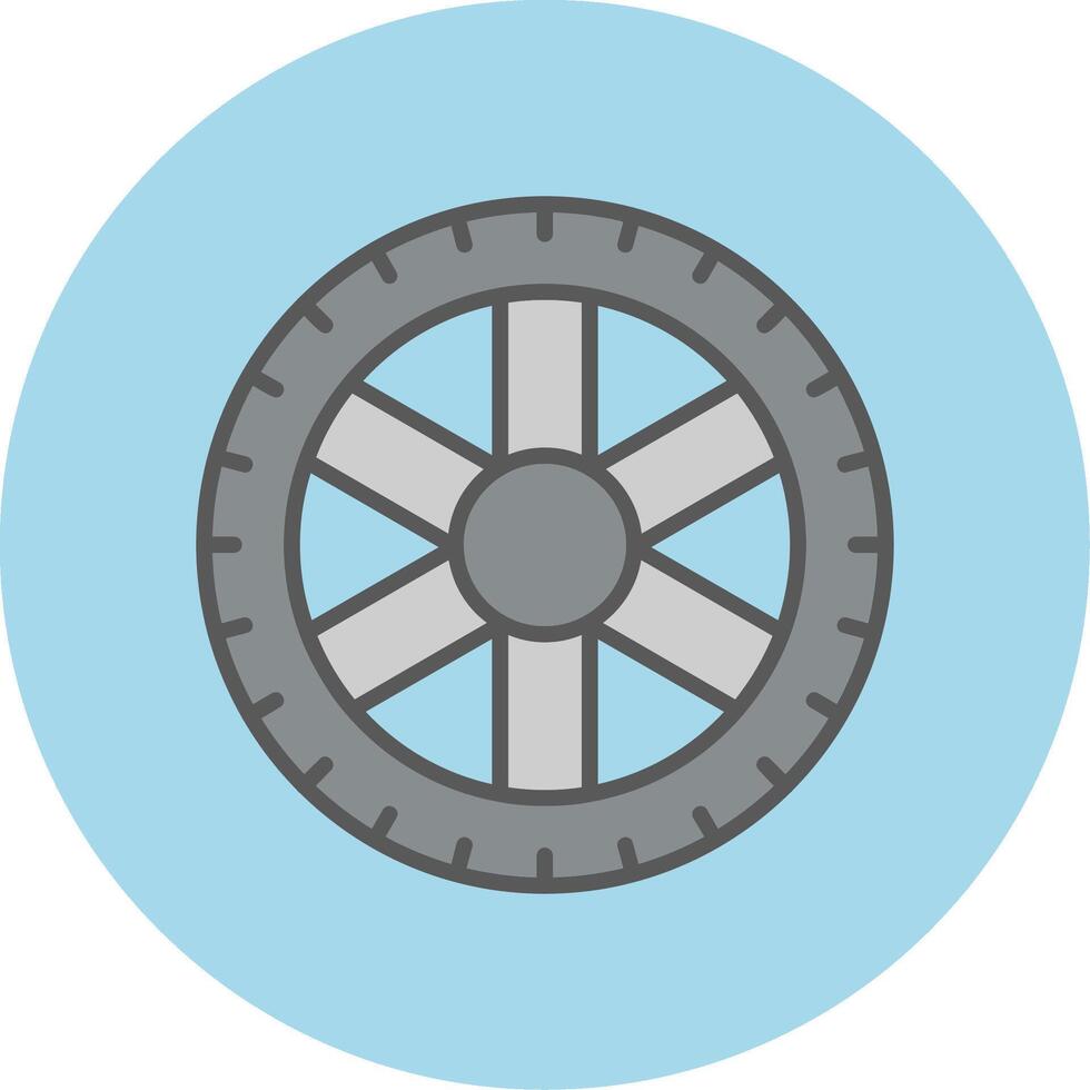 Tire Vector Icon