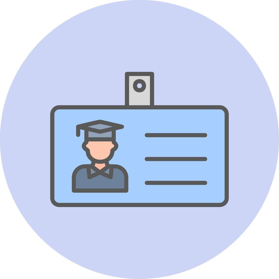 Student Id Card Vector Icon