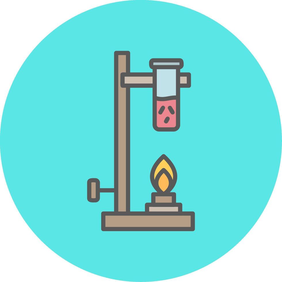 Bunsen Burner Vector Icon