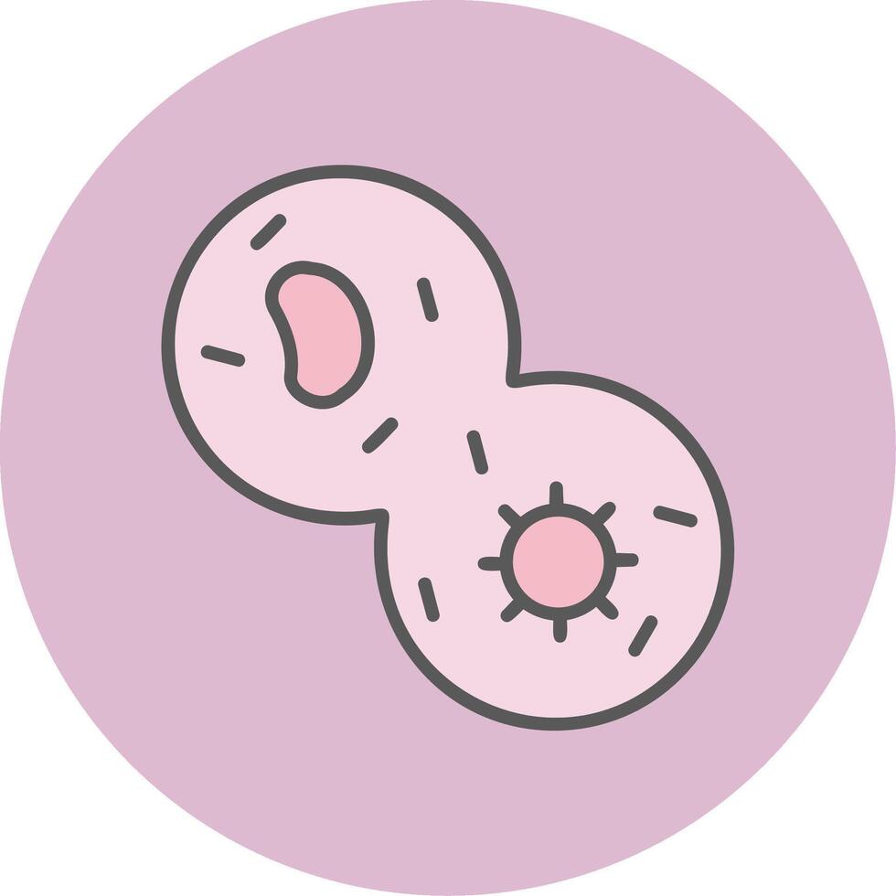 mitosis vector icono