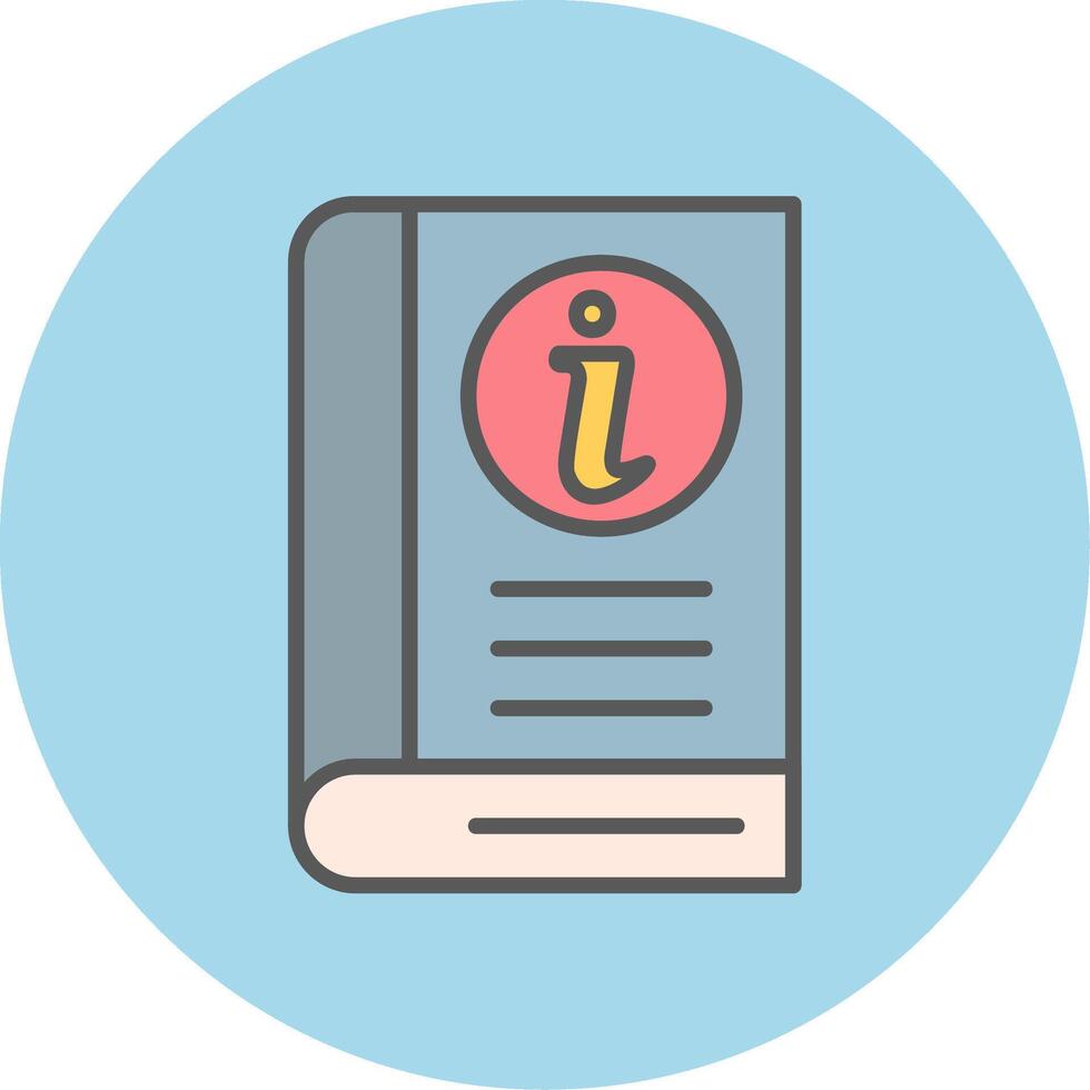 Information Book Vector Icon