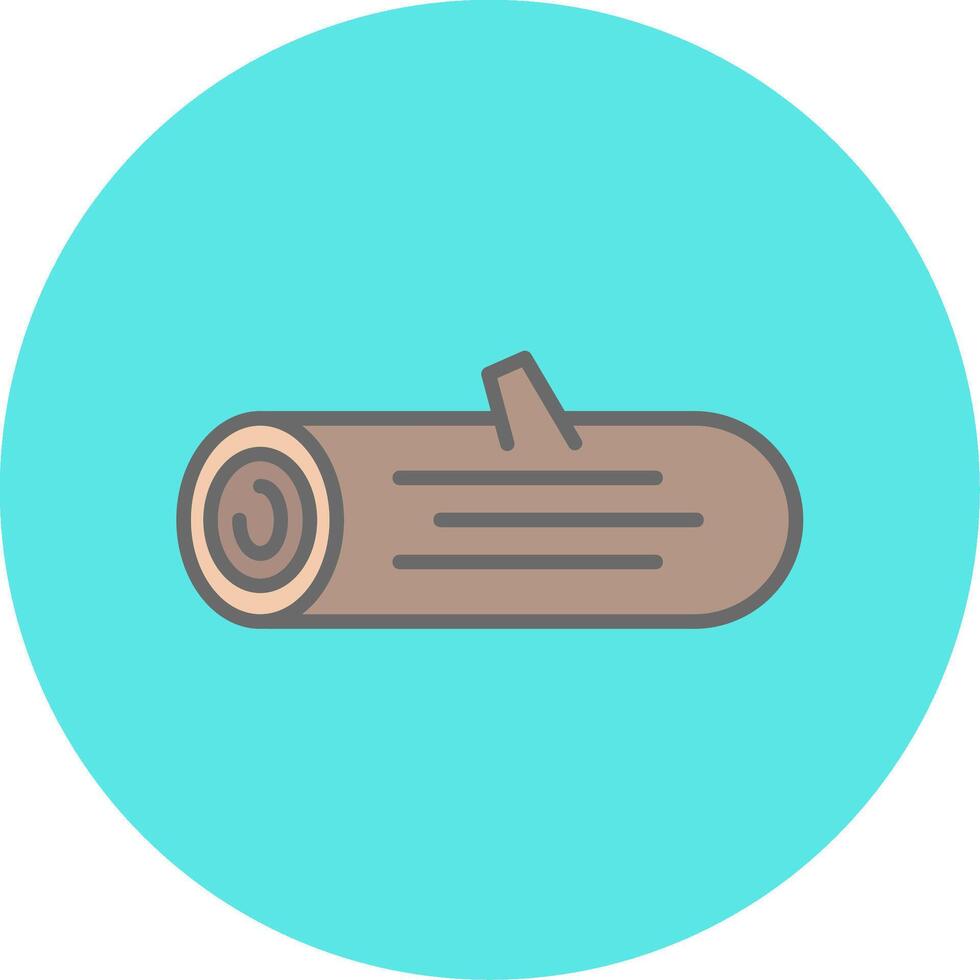 Log Vector Icon