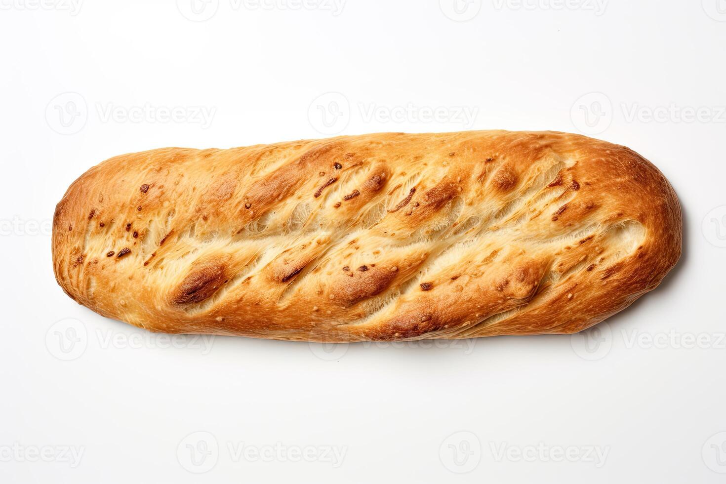 AI generated Nan bread close up photo