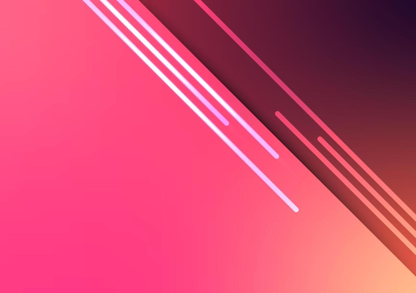 Pink modern style premium presentation background vector