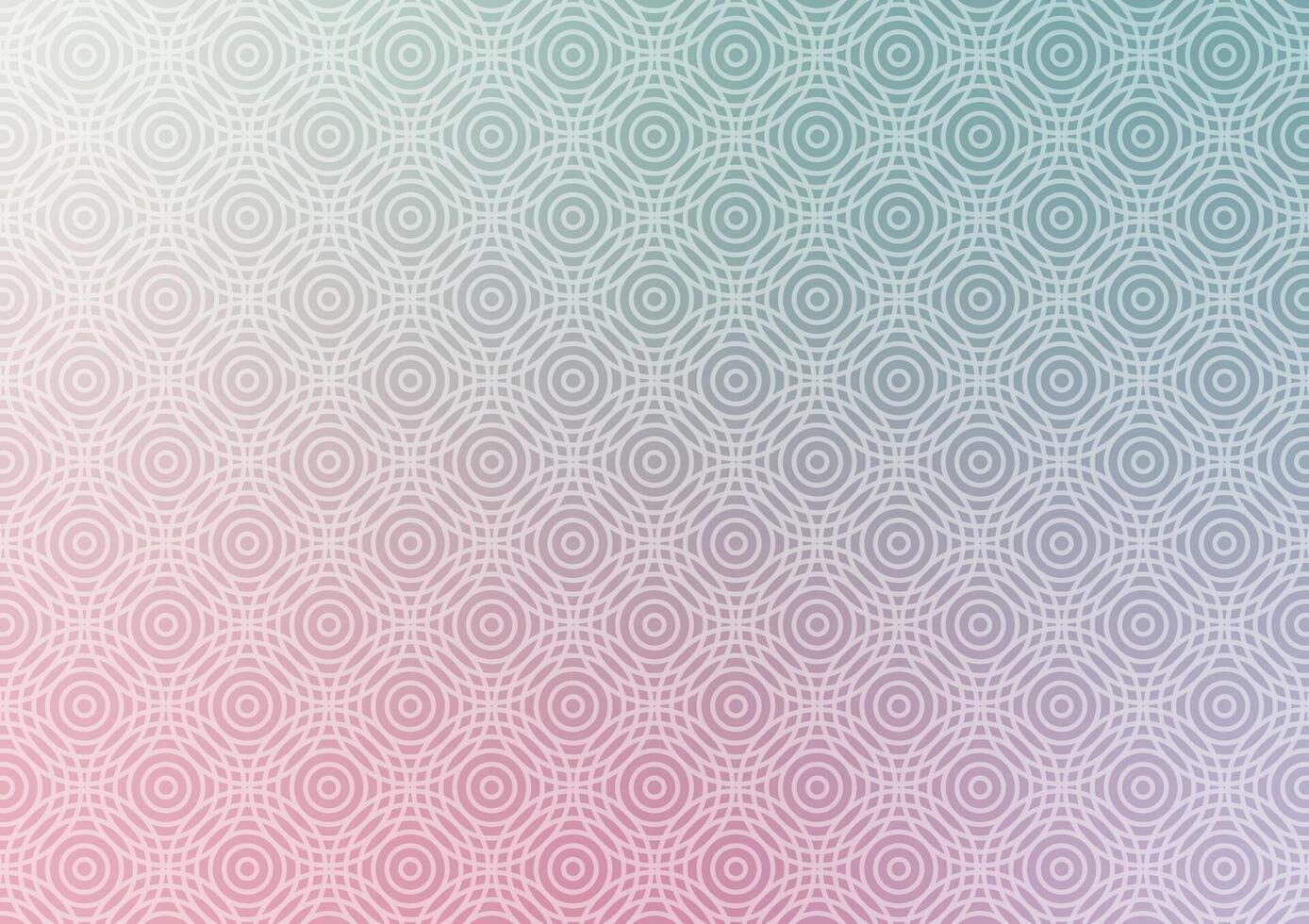 Circle pattern decoration modern style pattern background vector