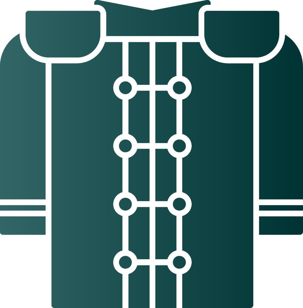 Marching Uniform Glyph Gradient Icon vector