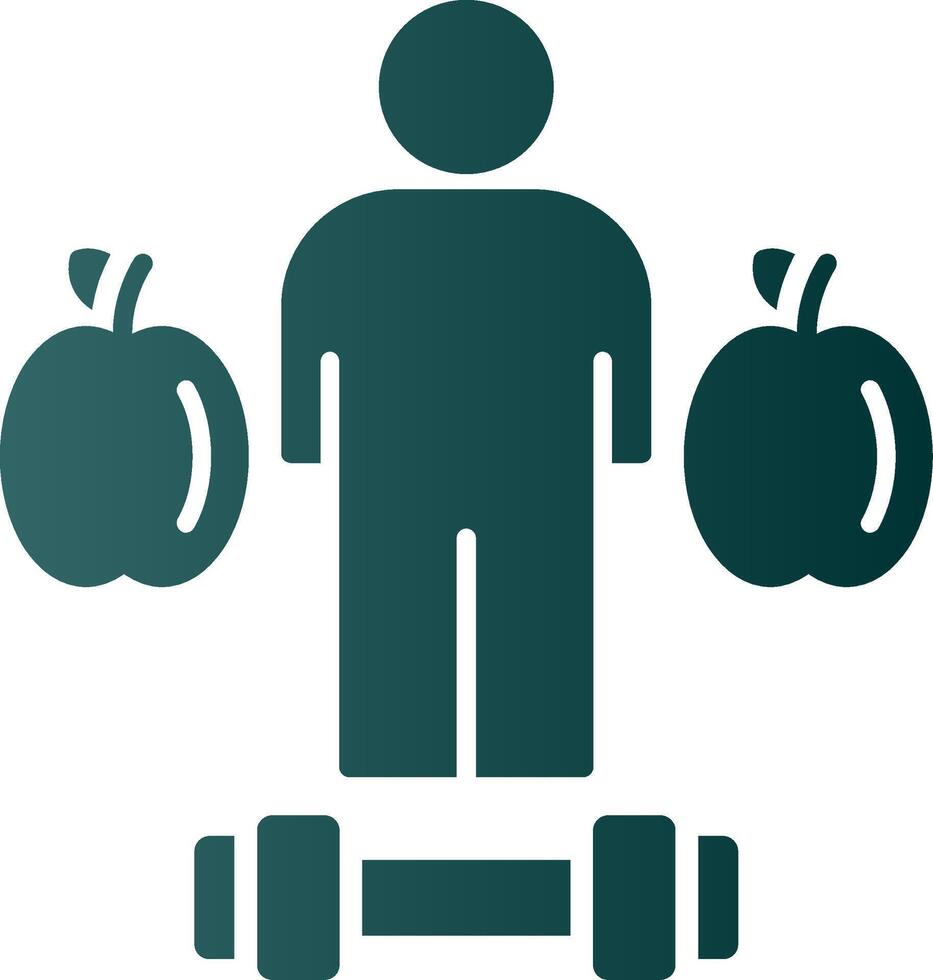Lifestyle Glyph Gradient Icon vector