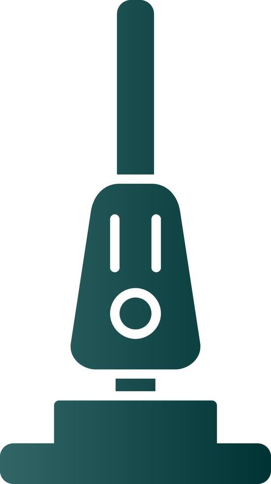 Vacuum Cleaner Glyph Gradient Icon vector