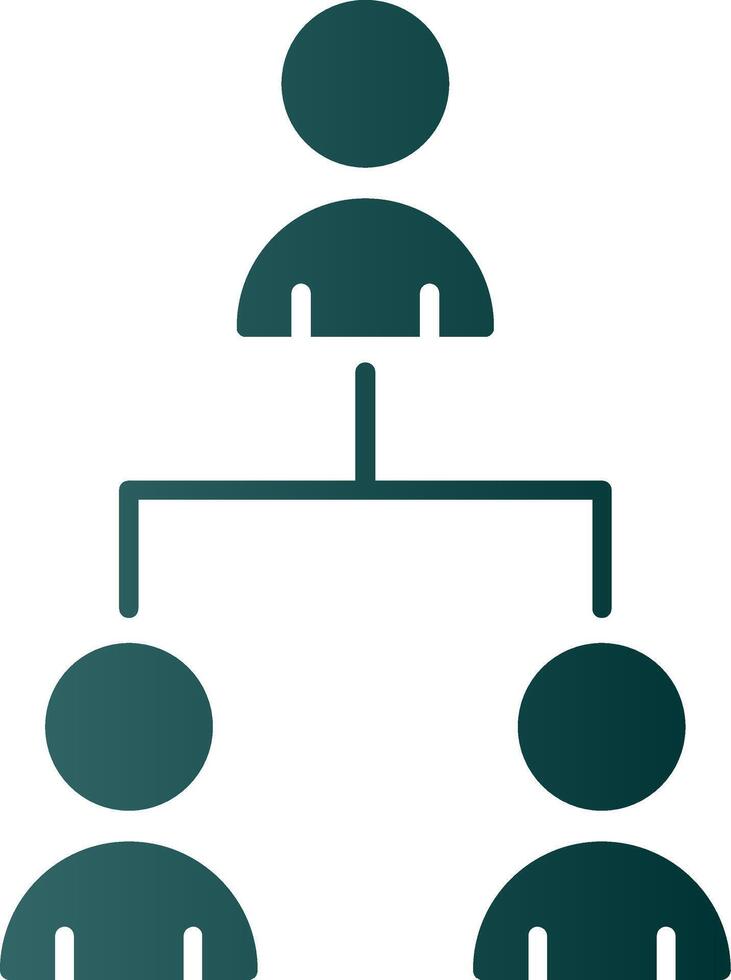 Hrm Glyph Gradient Icon vector