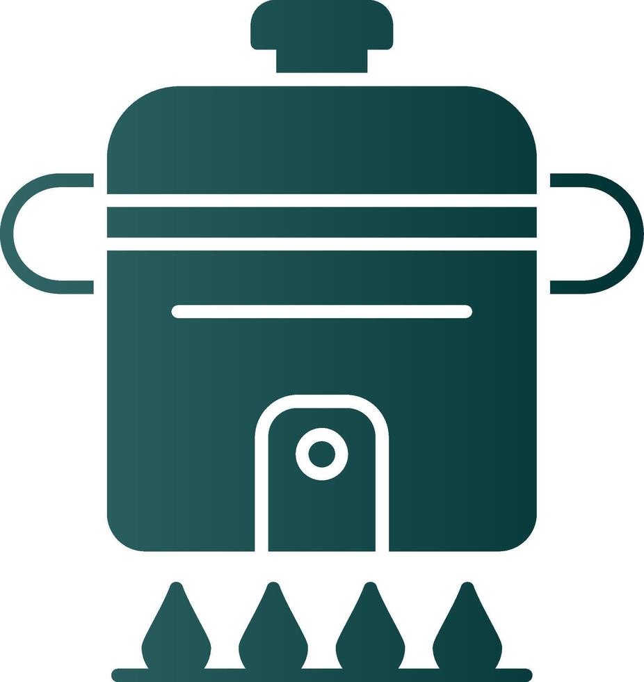 Cooking Glyph Gradient Icon vector