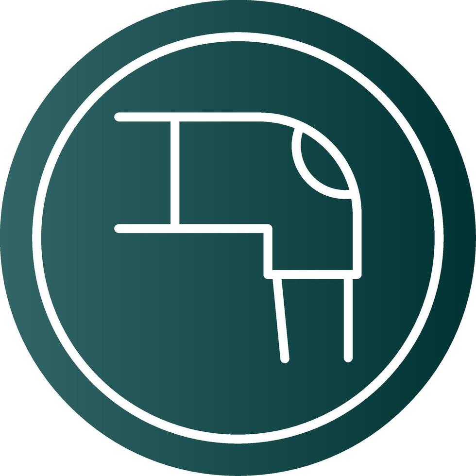 Orthopedics Glyph Gradient Icon vector