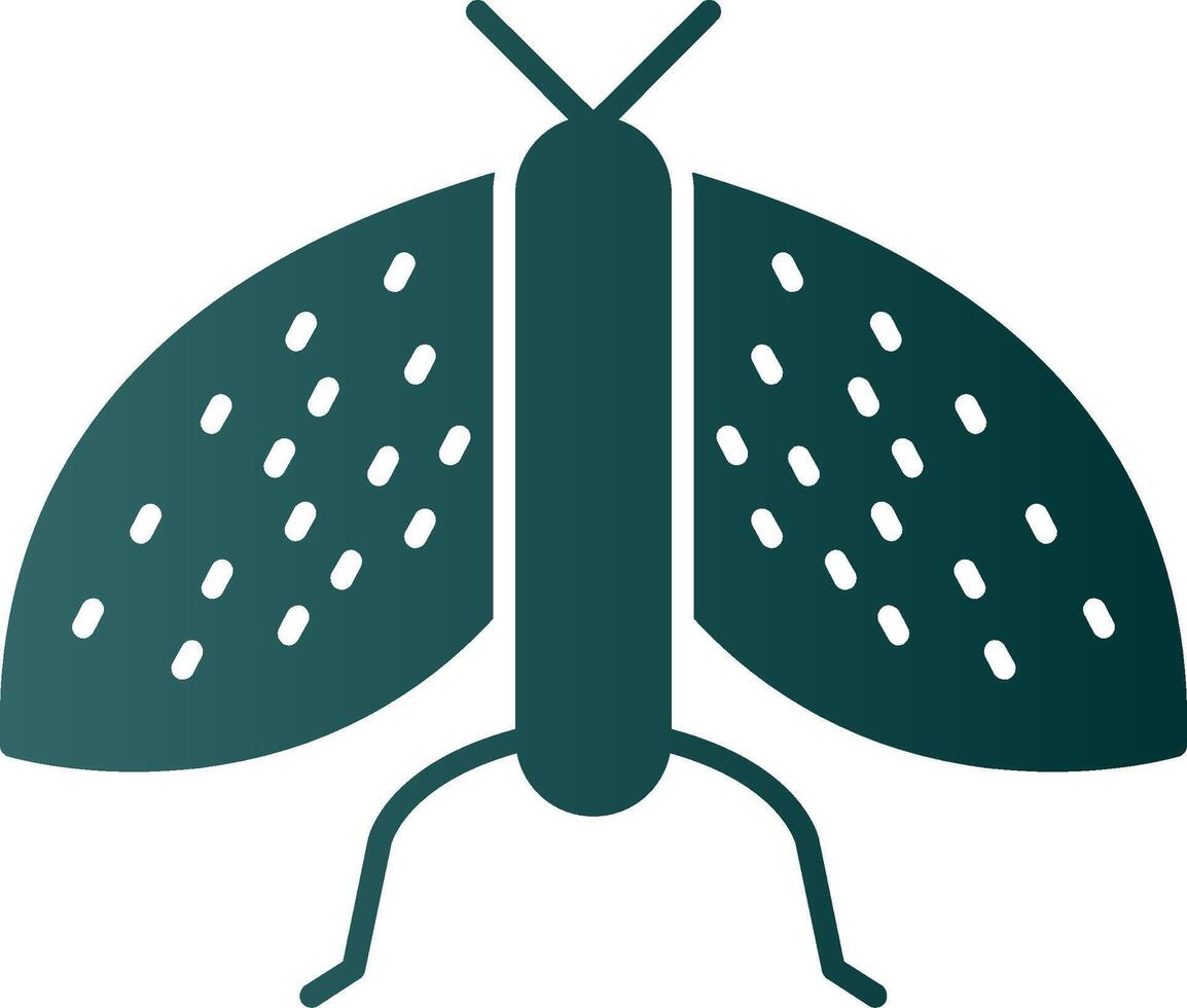 Insects Glyph Gradient Icon vector