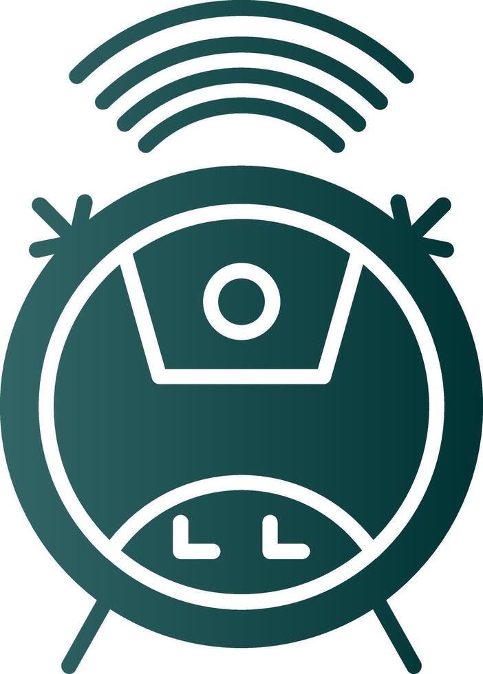 Wifi Glyph Gradient Icon vector