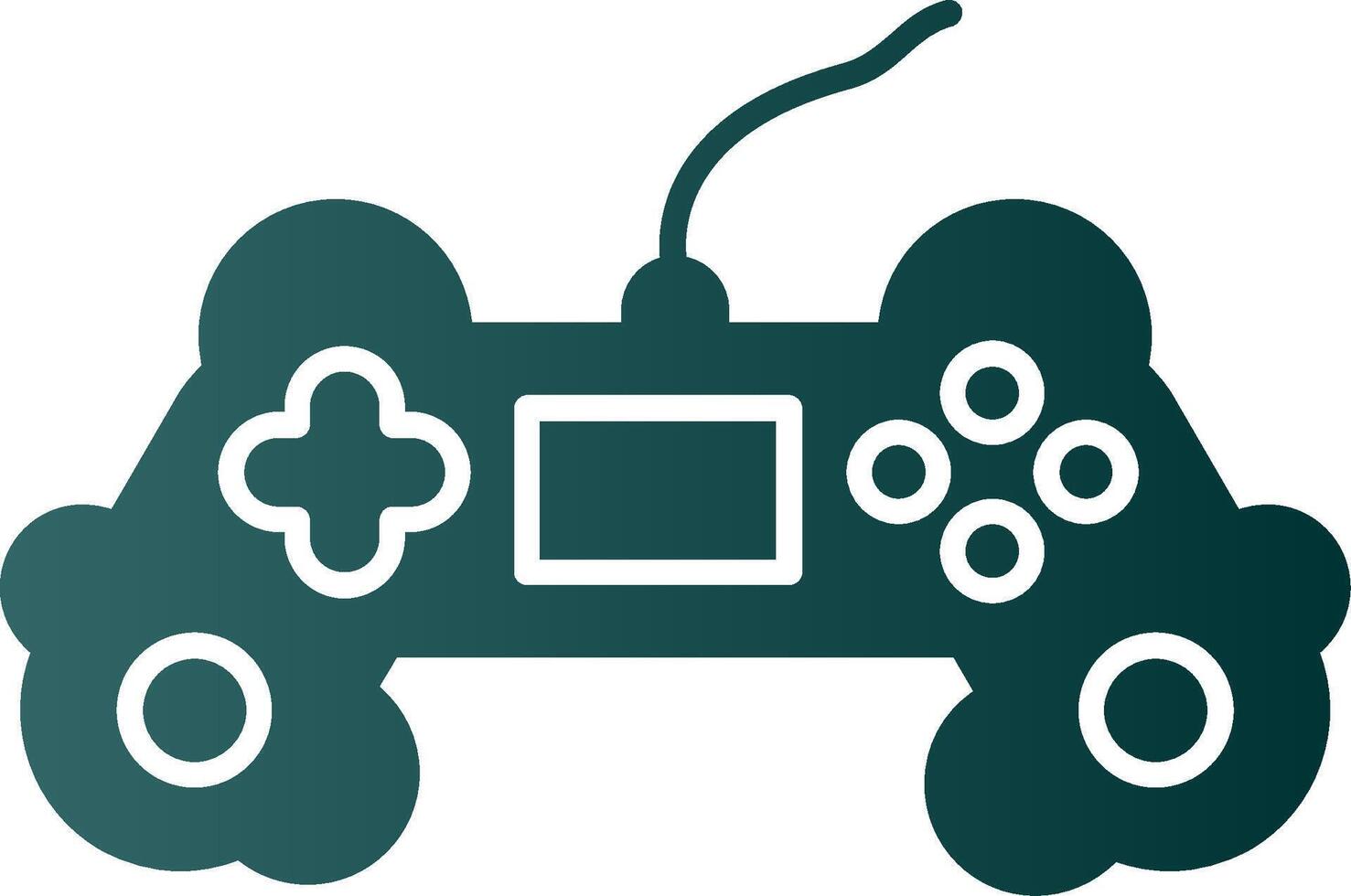 Gaming Glyph Gradient Icon vector
