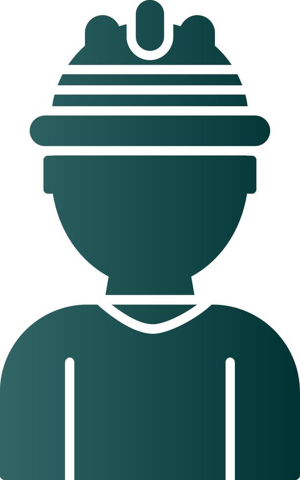 Labor Glyph Gradient Icon vector