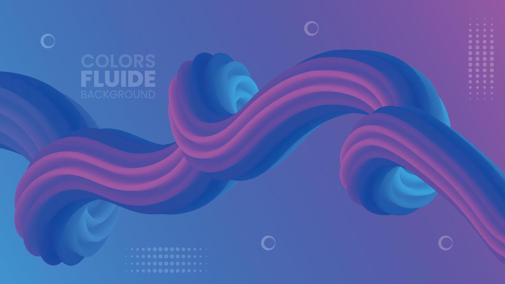 Gradient fluid with effect background vector