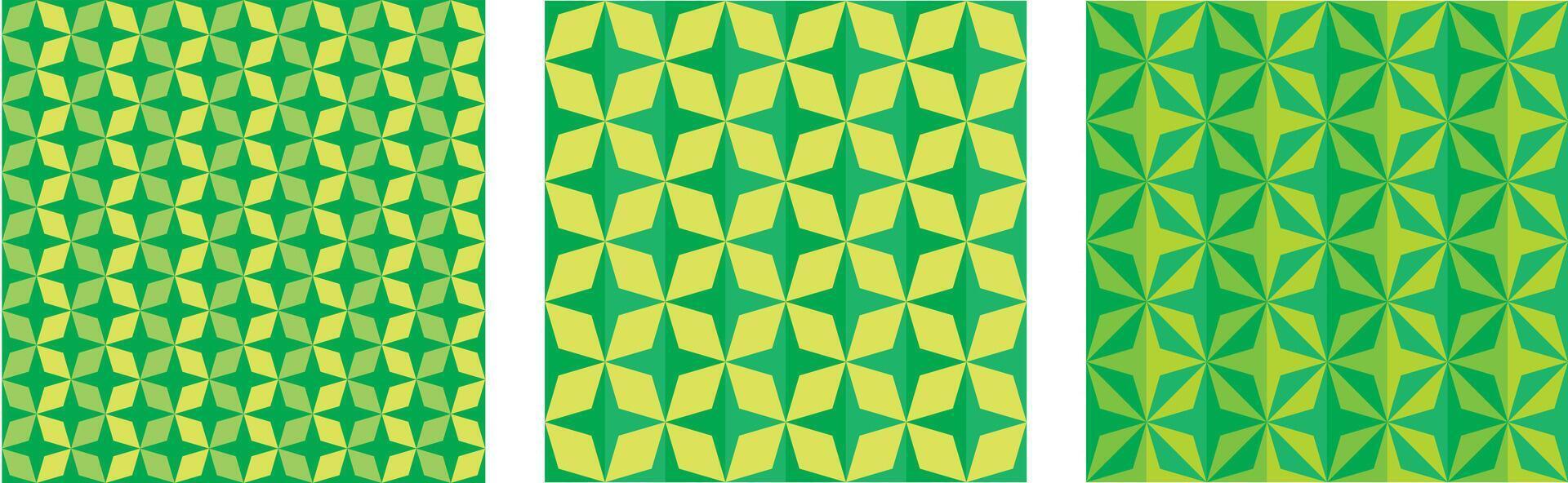 Seamless Patterns Set vector