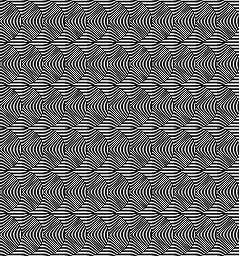 Optical Seamless Geometrical Pattern Vector