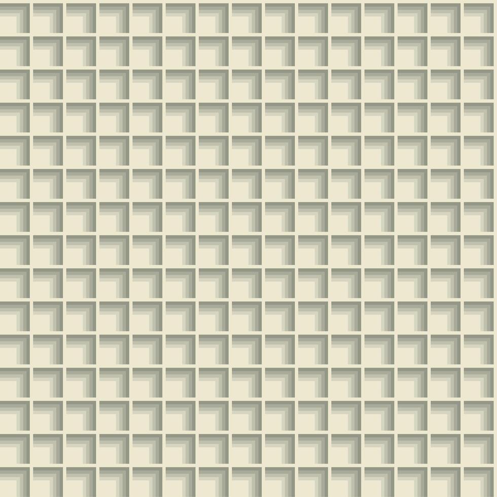 3d Squares Optical Seamless Pattern Vector