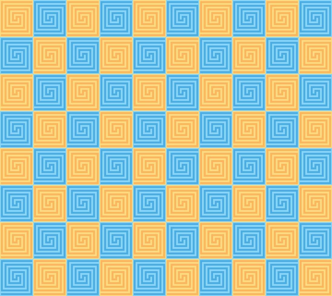 Classic Decorative Chessboard Seamless Pattern vector