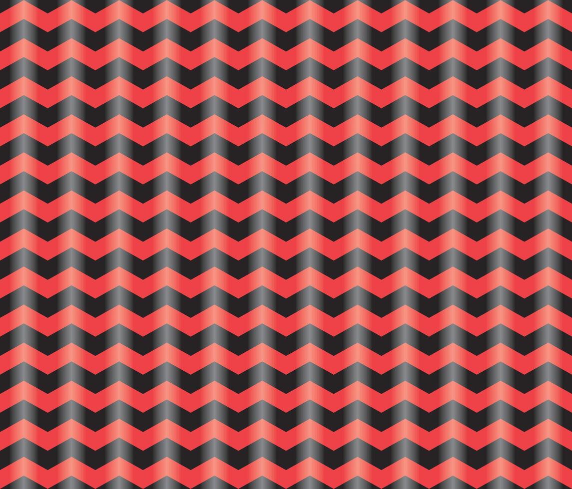 Seamless Zigzag 2 Colors Pattern Vector