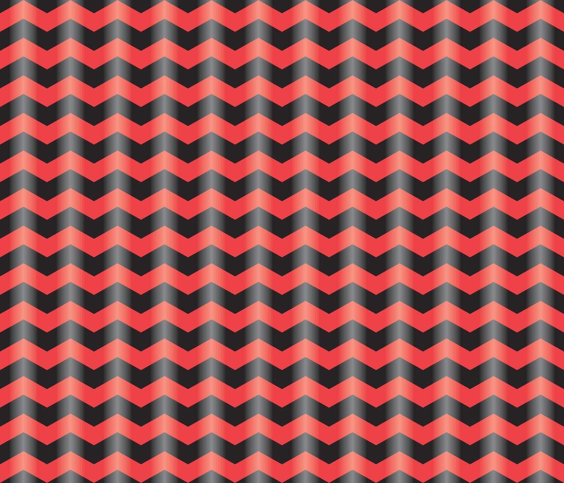 Seamless Zigzag 2 Colors Pattern Vector