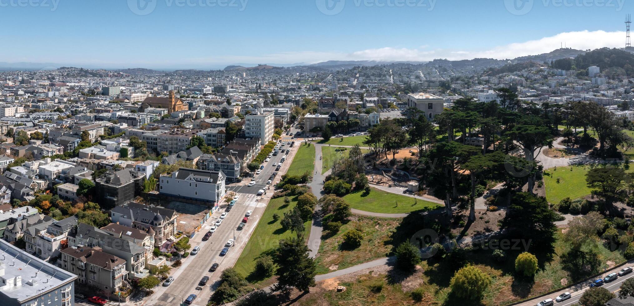 The Painted Ladies of San Francisco, California, USA. photo