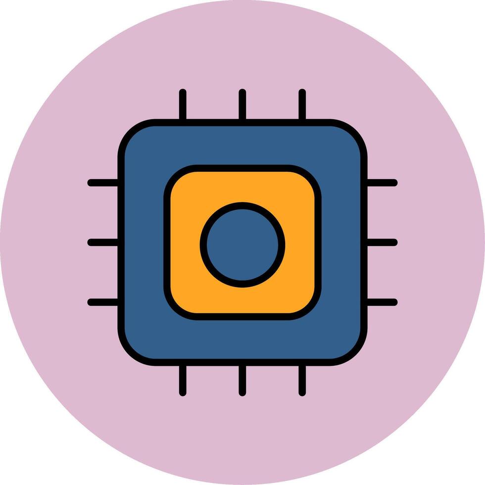 Processor Vector Icon