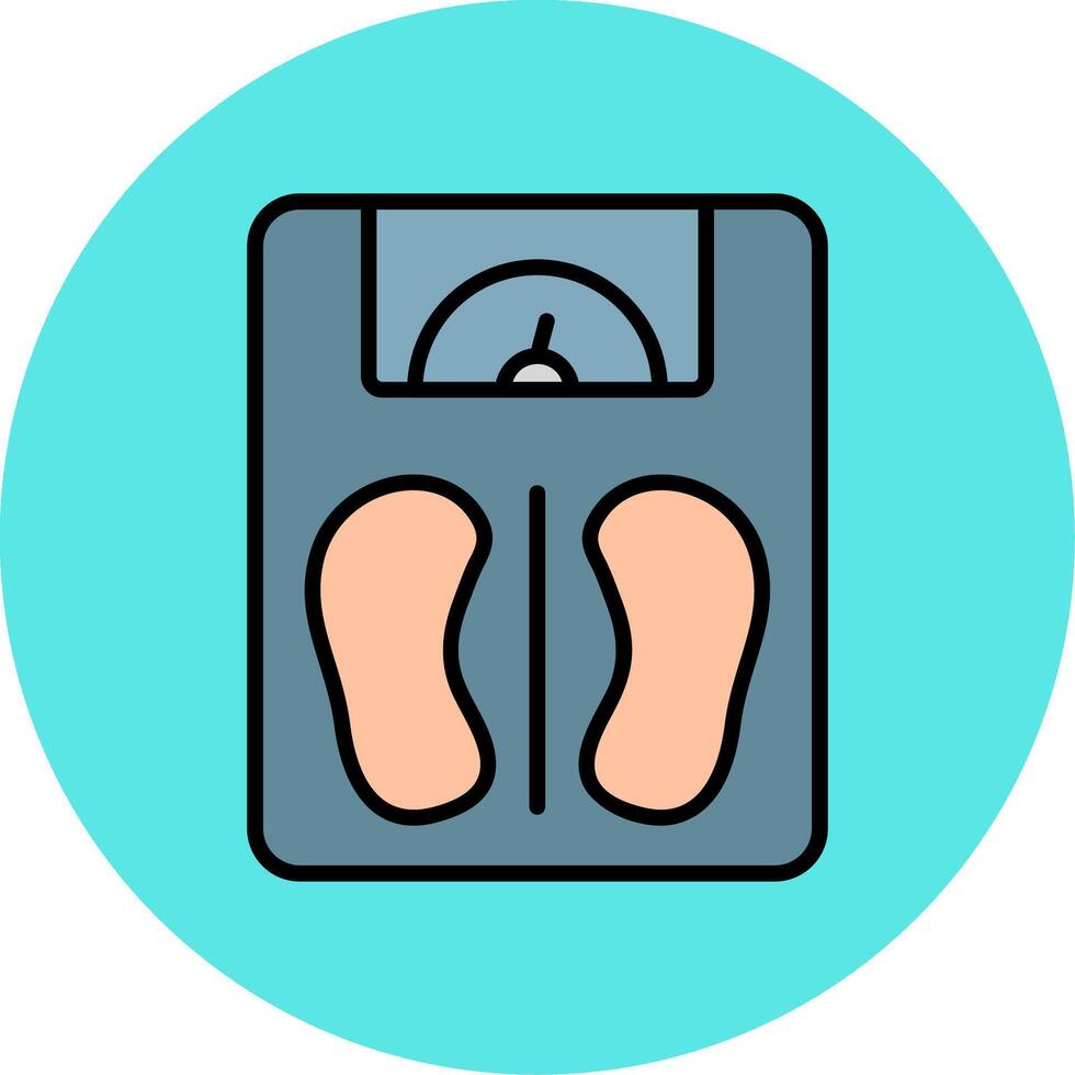 Weight Scale Vector Icon
