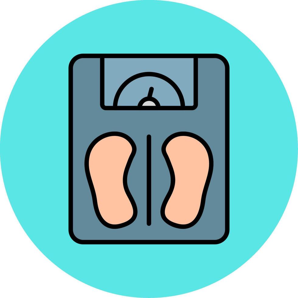 Weight Scale Vector Icon