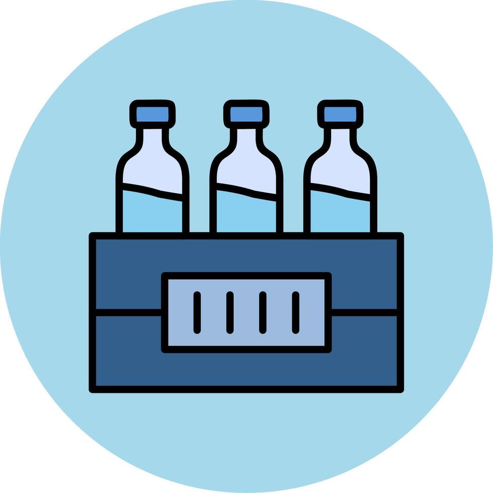 Water Bottles Vector Icon