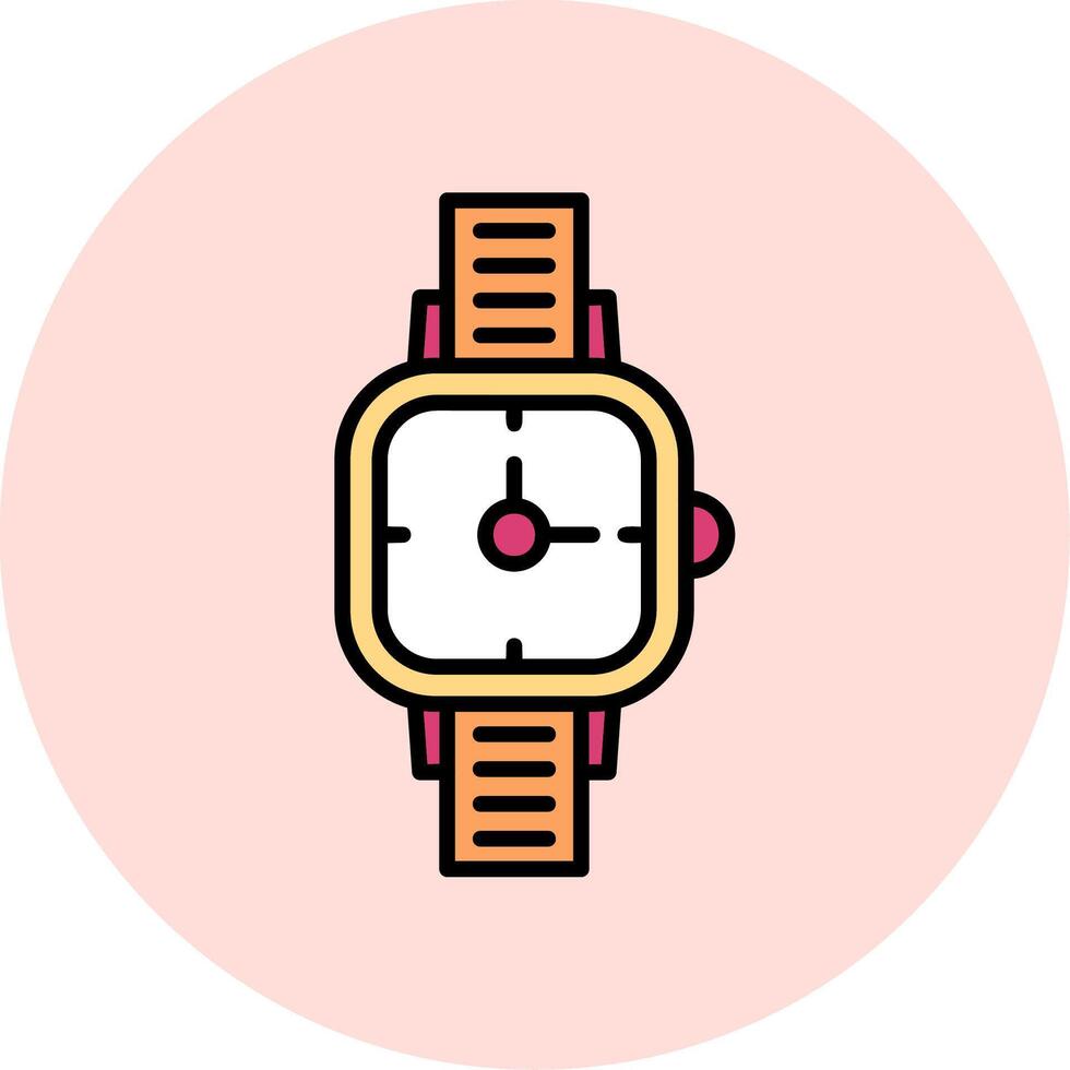 reloj, vector, icono vector