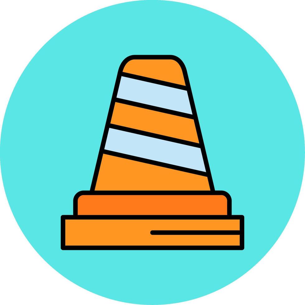 Traffic Cone Vector Icon