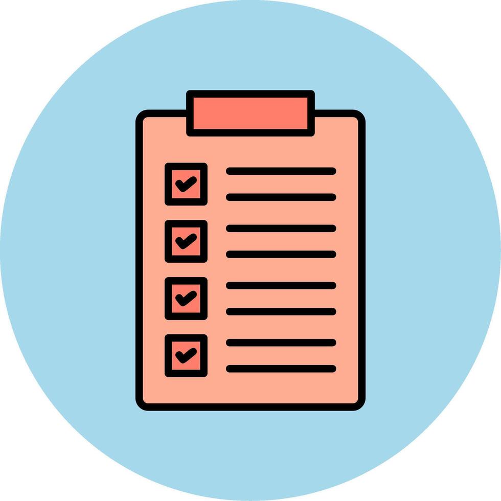 Check List Vector Icon