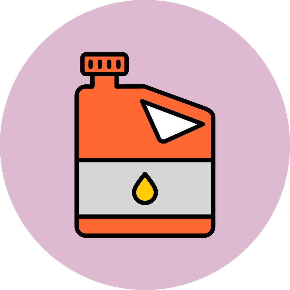 Engine Oil Vector Icon