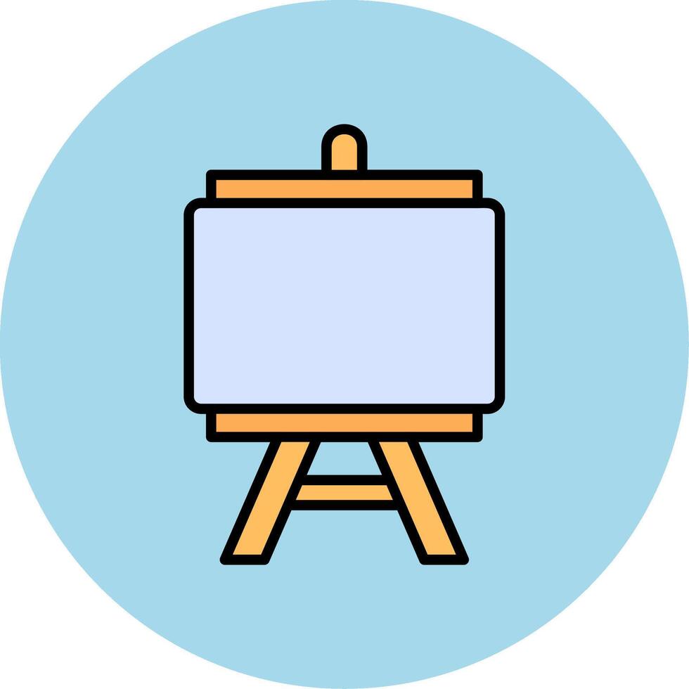 Canvas Vector Icon