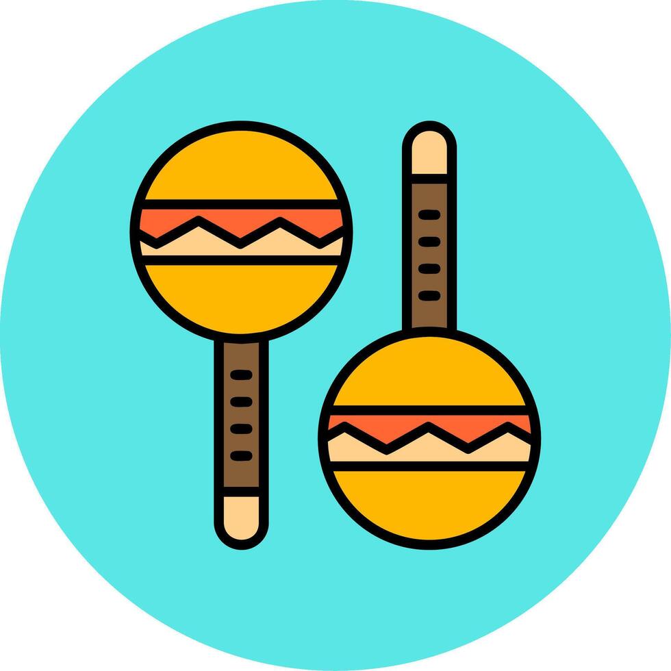 Maracas Vector Icon