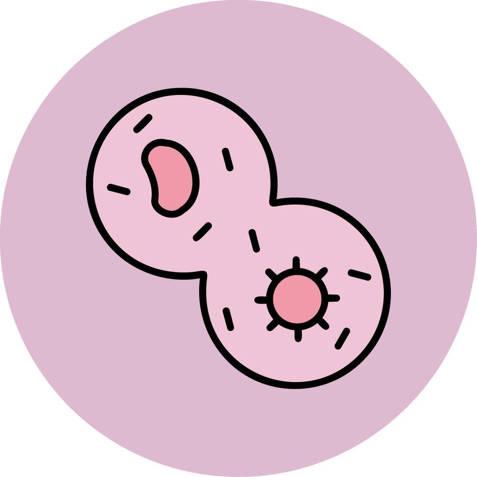 mitosis vector icono